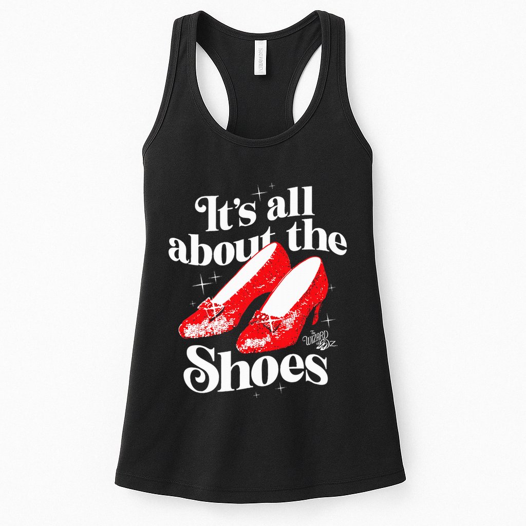 The W.I.Z.A.R.D Of Oz Dorothy Gale Its All About The Shoes Womens Tank Top