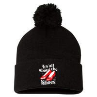 The W.I.Z.A.R.D Of Oz Dorothy Gale Its All About The Shoes Pom Pom 12in Knit Beanie