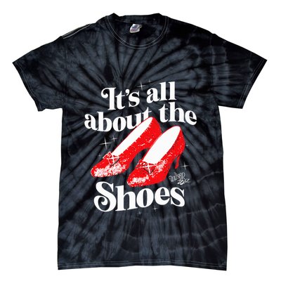 The W.I.Z.A.R.D Of Oz Dorothy Gale Its All About The Shoes Tie-Dye T-Shirt