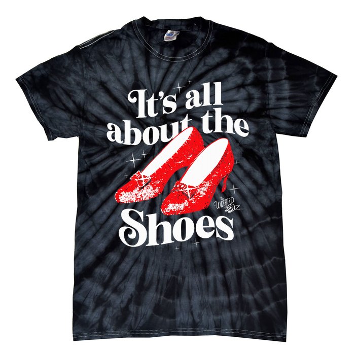 The W.I.Z.A.R.D Of Oz Dorothy Gale Its All About The Shoes Tie-Dye T-Shirt