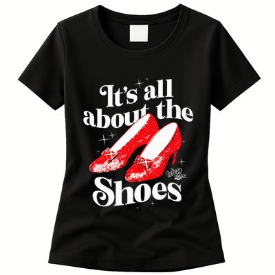 The W.I.Z.A.R.D Of Oz Dorothy Gale Its All About The Shoes Womens T-Shirt
