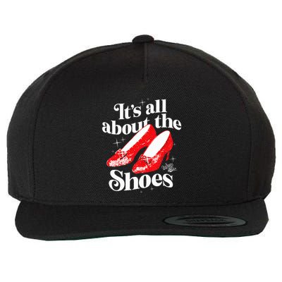 The W.I.Z.A.R.D Of Oz Dorothy Gale Its All About The Shoes Wool Snapback Cap