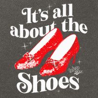 The W.I.Z.A.R.D Of Oz Dorothy Gale Its All About The Shoes Cotton Canvas Backpack