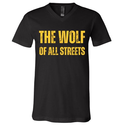 The Wolf Of All Streets V-Neck T-Shirt