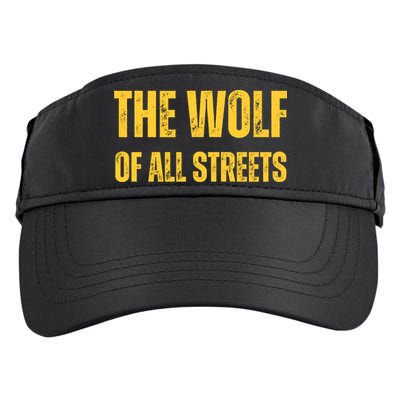 The Wolf Of All Streets Adult Drive Performance Visor