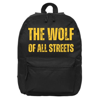 The Wolf Of All Streets 16 in Basic Backpack