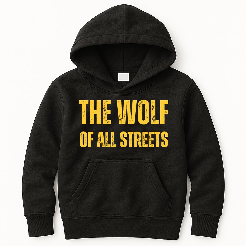 The Wolf Of All Streets Kids Hoodie