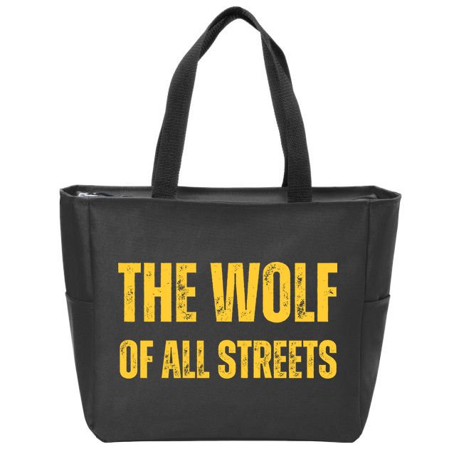 The Wolf Of All Streets Zip Tote Bag