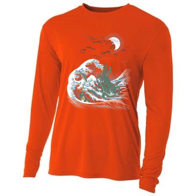 The Wave Off R&X27;Lyeh Cooling Performance Long Sleeve Crew