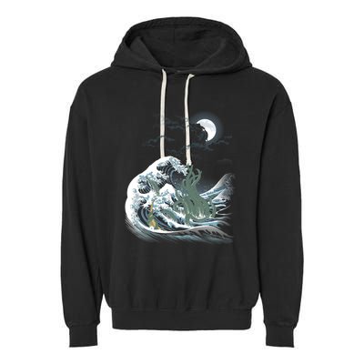 The Wave Off R&X27;Lyeh Garment-Dyed Fleece Hoodie