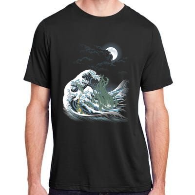 The Wave Off R&X27;Lyeh Adult ChromaSoft Performance T-Shirt