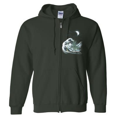 The Wave Off R&X27;Lyeh Full Zip Hoodie