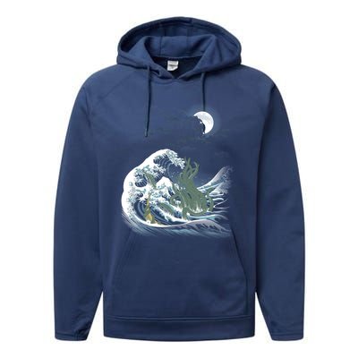 The Wave Off R&X27;Lyeh Performance Fleece Hoodie