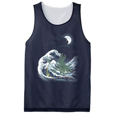 The Wave Off R&X27;Lyeh Mesh Reversible Basketball Jersey Tank