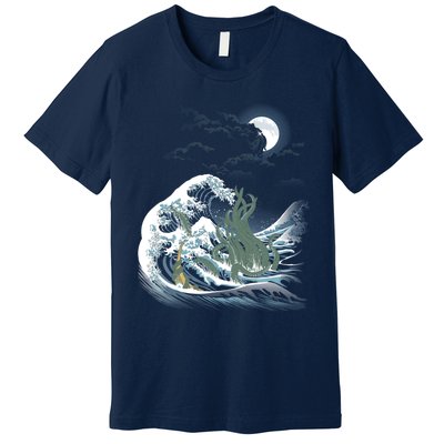 The Wave Off R&X27;Lyeh Premium T-Shirt