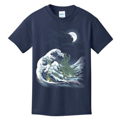 The Wave Off R&X27;Lyeh Kids T-Shirt