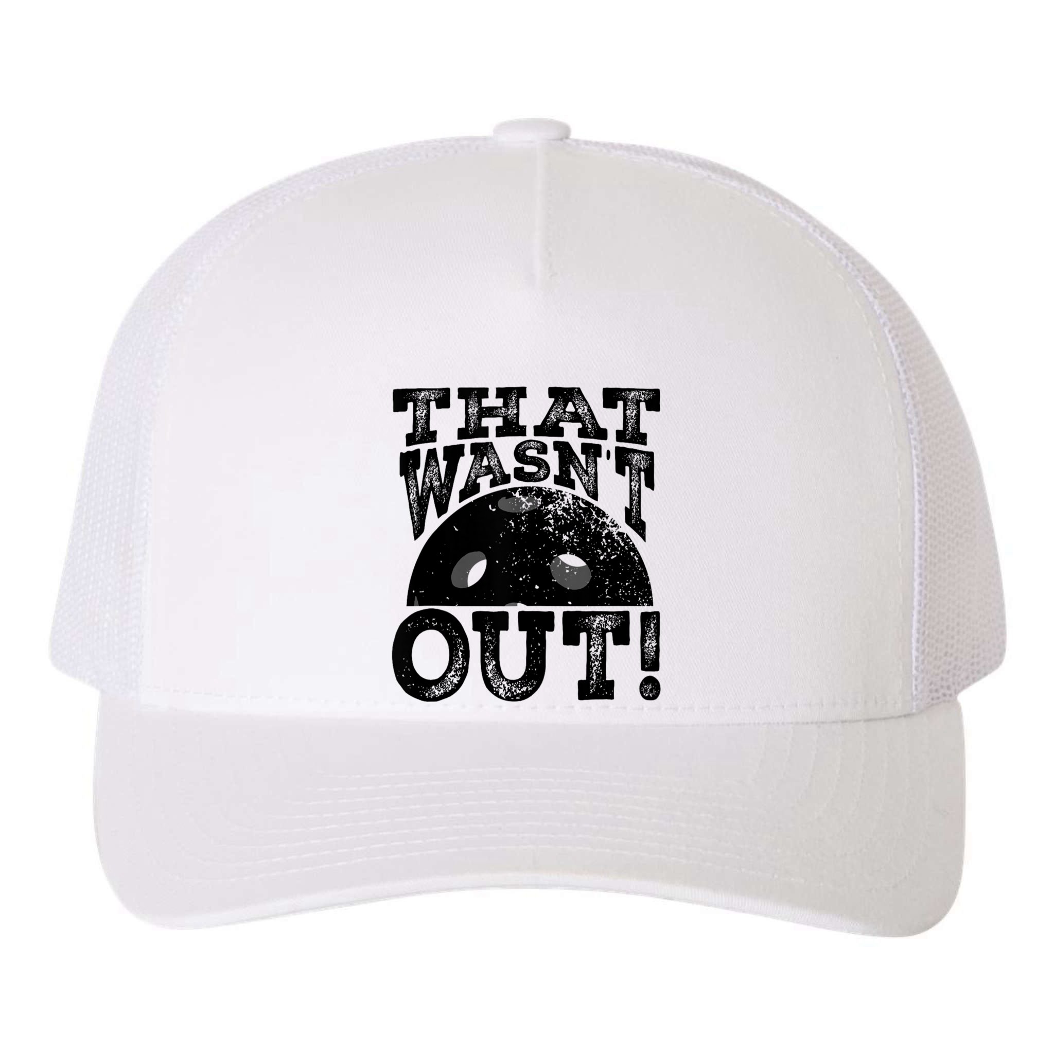 That WasnT Out Funny Pickleball Lovers Yupoong Adult 5-Panel Trucker Hat