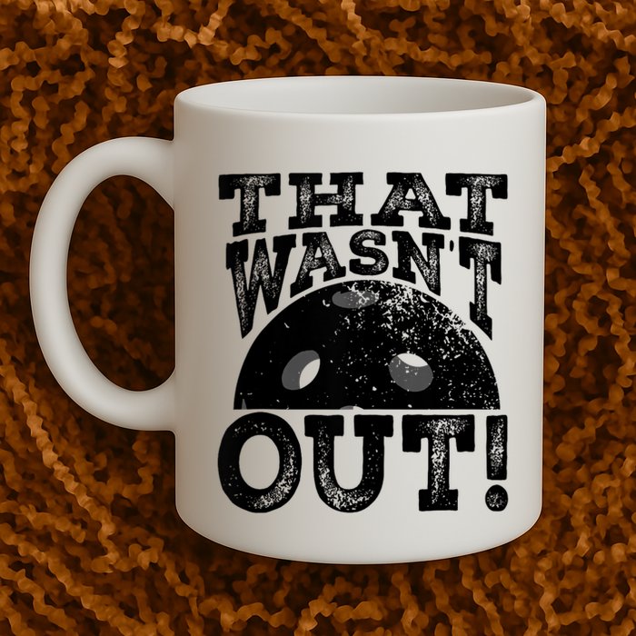 That WasnT Out Funny Pickleball Lovers Mug