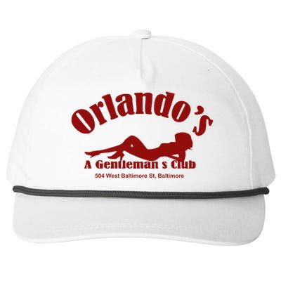 The Wire Orlando's Gentlemen's Club Essential Snapback Five-Panel Rope Hat