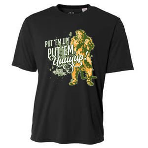 The W.I.Z.A.R.D Of Oz The Cowardly Lion Put Em Up Cooling Performance Crew T-Shirt