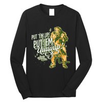 The W.I.Z.A.R.D Of Oz The Cowardly Lion Put Em Up Long Sleeve Shirt