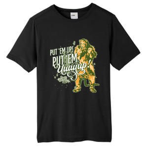 The W.I.Z.A.R.D Of Oz The Cowardly Lion Put Em Up Tall Fusion ChromaSoft Performance T-Shirt