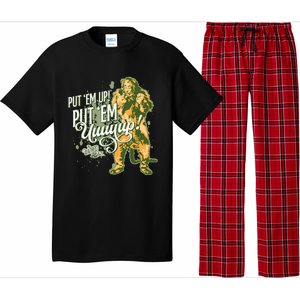 The W.I.Z.A.R.D Of Oz The Cowardly Lion Put Em Up Pajama Set