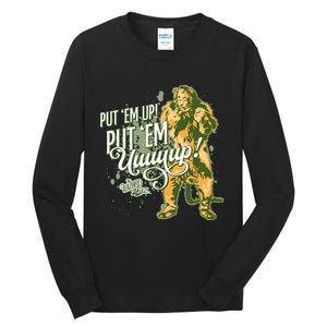 The W.I.Z.A.R.D Of Oz The Cowardly Lion Put Em Up Tall Long Sleeve T-Shirt