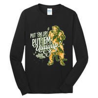 The W.I.Z.A.R.D Of Oz The Cowardly Lion Put Em Up Tall Long Sleeve T-Shirt