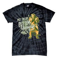 The W.I.Z.A.R.D Of Oz The Cowardly Lion Put Em Up Tie-Dye T-Shirt