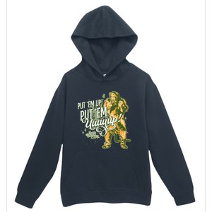 The W.I.Z.A.R.D Of Oz The Cowardly Lion Put Em Up Urban Pullover Hoodie