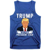 Trump Worst President Ever Political Statet Tank Top