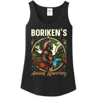 Taino Warrior Puerto Rico Indigenous Carribbean Culture Ladies Essential Tank