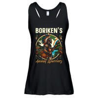 Taino Warrior Puerto Rico Indigenous Carribbean Culture Ladies Essential Flowy Tank