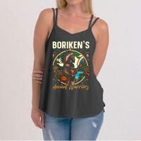 Taino Warrior Puerto Rico Indigenous Carribbean Culture Women's Strappy Tank