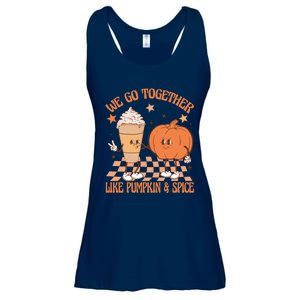 Thanksgiving We Pumpkin Spice Autumn Fall Go Together Like Ladies Essential Flowy Tank