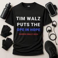 Tim Walz Puts The Ope In Hope Harris Walz 2024 Midwest Performance Shirt
