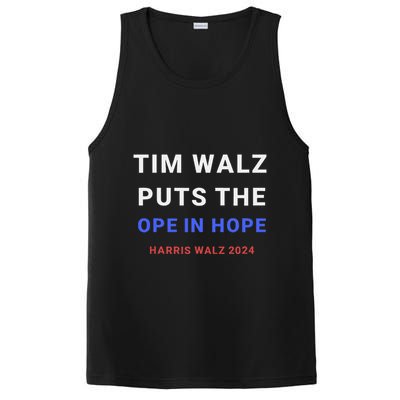 Tim Walz Puts The Ope In Hope Harris Walz 2024 Midwest PosiCharge Competitor Tank
