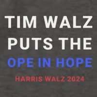 Tim Walz Puts The Ope In Hope Harris Walz 2024 Midwest Vector Backpack