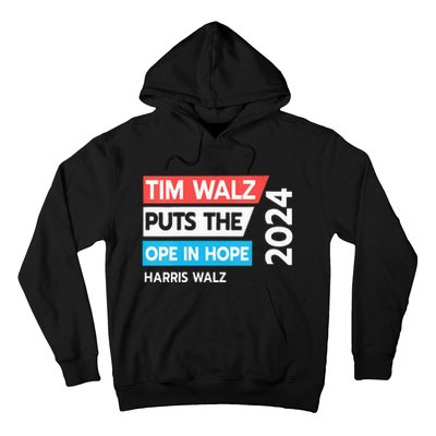 Tim Walz Puts The Open In Hole 2024 Harris Walz Hoodie