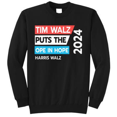 Tim Walz Puts The Open In Hole 2024 Harris Walz Sweatshirt