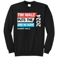 Tim Walz Puts The Open In Hole 2024 Harris Walz Tall Sweatshirt