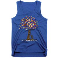 Tree With Puzzle Pieces Autism Mom And Son Autism Awareness Gift Tank Top