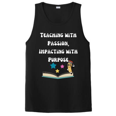 Teaching With Passion Impacting With Purpose PosiCharge Competitor Tank