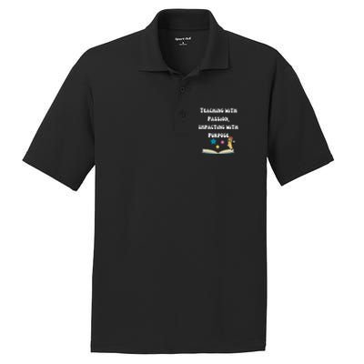 Teaching With Passion Impacting With Purpose PosiCharge RacerMesh Polo