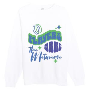 Tcg World Players Make The Metaverse Premium Crewneck Sweatshirt