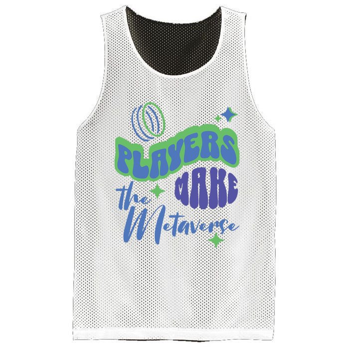 Tcg World Players Make The Metaverse Mesh Reversible Basketball Jersey Tank