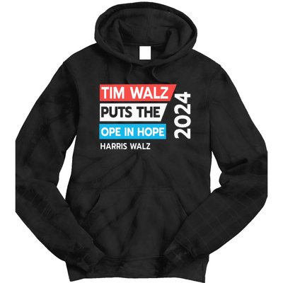 Tim Walz Puts The Open In Hole 2024 Harris Walz Tie Dye Hoodie