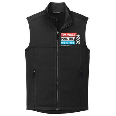 Tim Walz Puts The Open In Hole 2024 Harris Walz Collective Smooth Fleece Vest