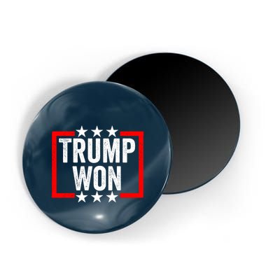 Trump Won ~ Pro Freedom ~ Anti Harris And Biden Protest Magnet